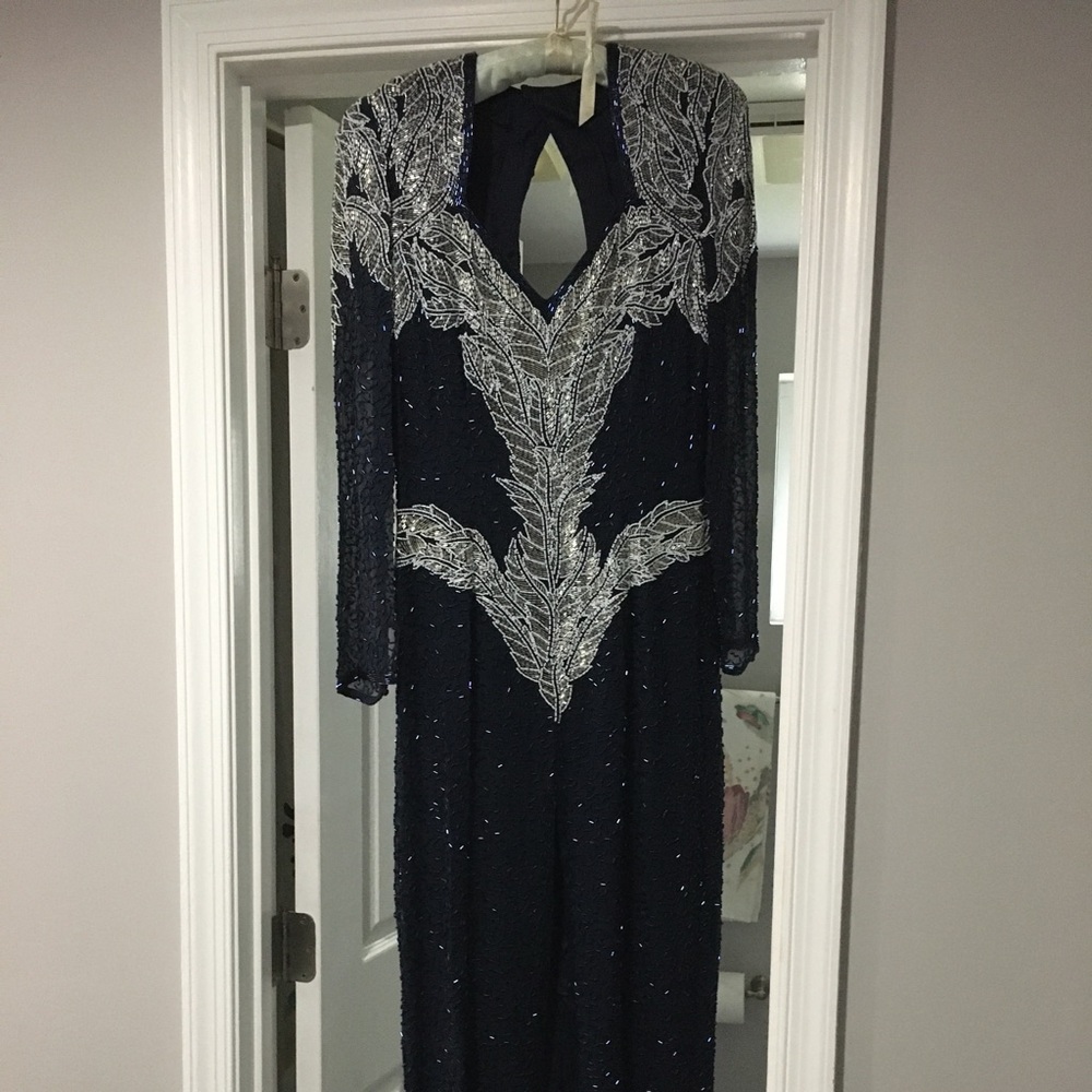 Lillie Rubin Beaded Gown